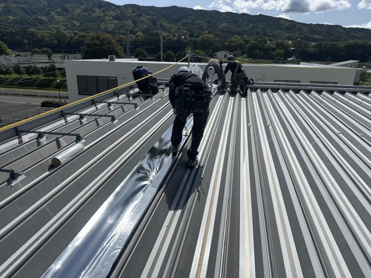 サーモバリアの敷設