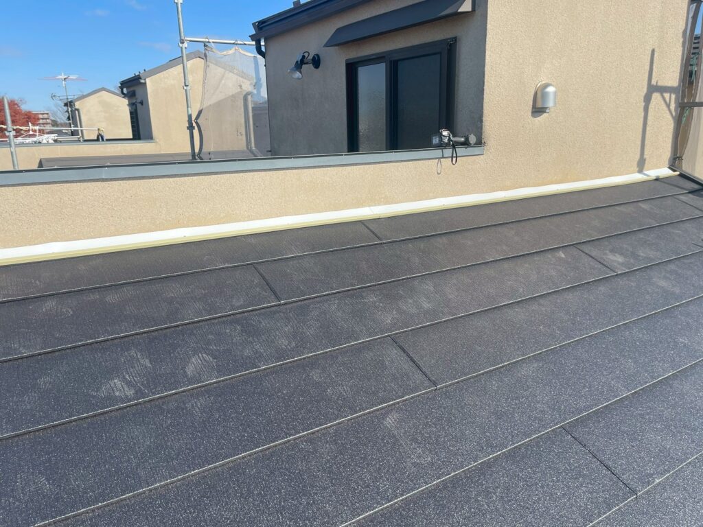 スーパーガルテクトの施工