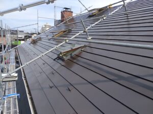 ダンネツトップ6-1ワイド葺き終わり