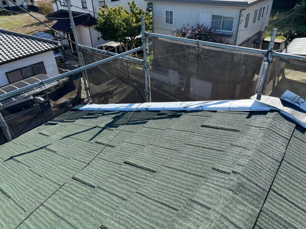 エコグラーニ葺きあがり