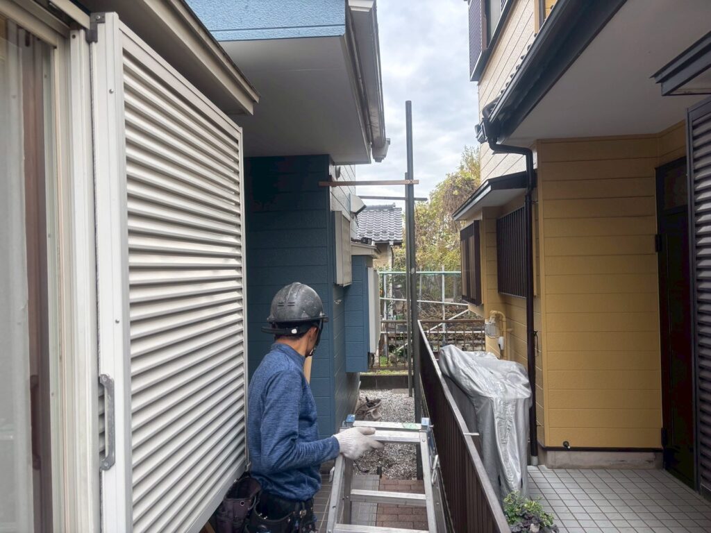 足場組立はじめ