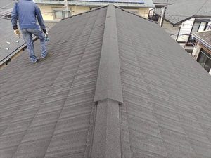 築30年の屋根塗装・葺き替え