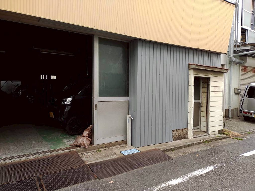 角波外壁完成